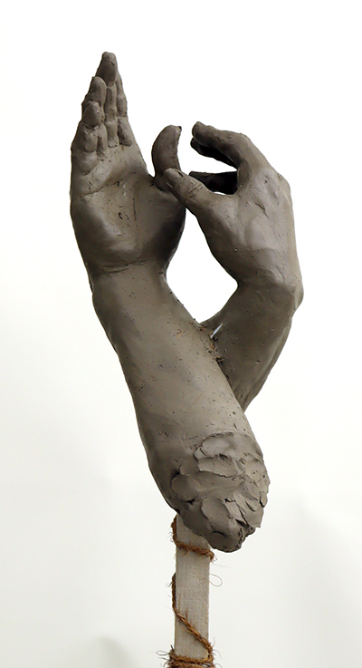 手の塑像 - 日常ブログ｜すいどーばた美術学院彫刻科