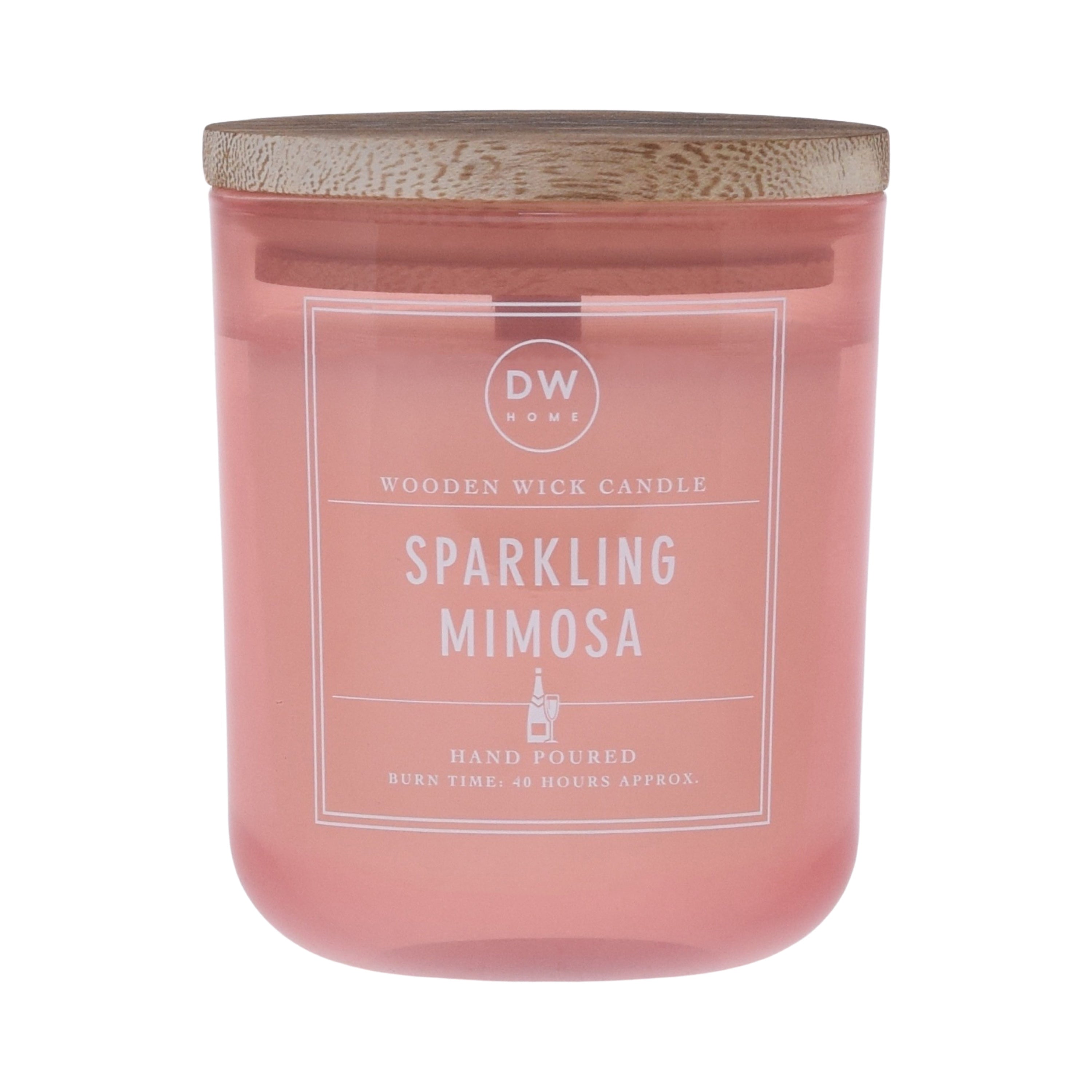Sparkling Mimosa | WOODEN WICK CANDLE – DW Home Candles