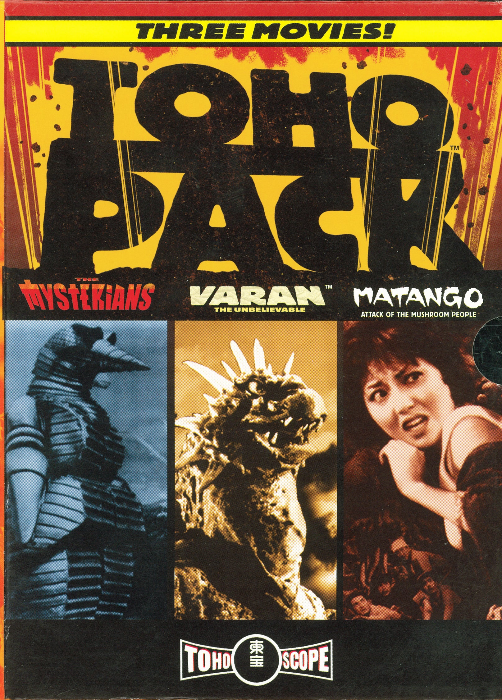 Toho Pack Box Set - The Mysterians, Varan, and Matango – DVD Oasis
