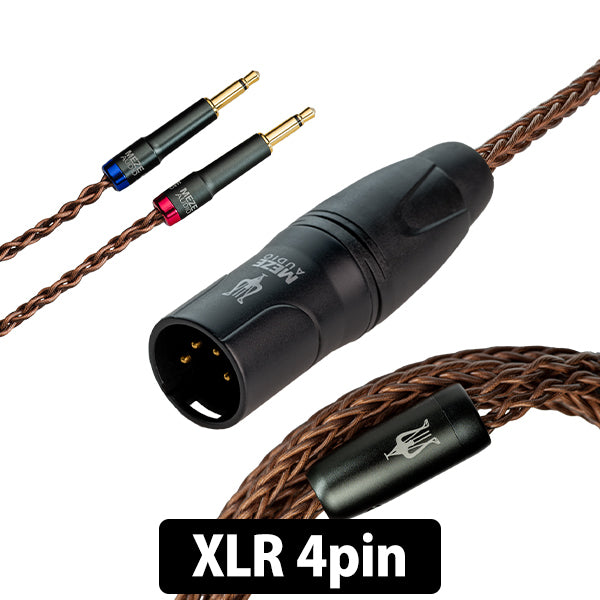 Meze Audio 109 Pro/Liric用 PCUHD アップグレードケーブル カッパー