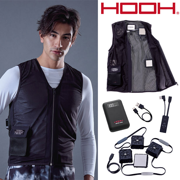 村上被服 HOOH MH-PV555 ペルチェベストセット（四角形）【フルセット