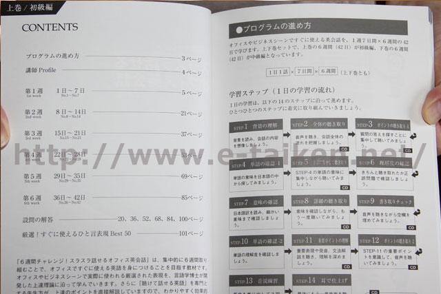 6週間チャレンジ！スラスラ話せるオフィス英会話