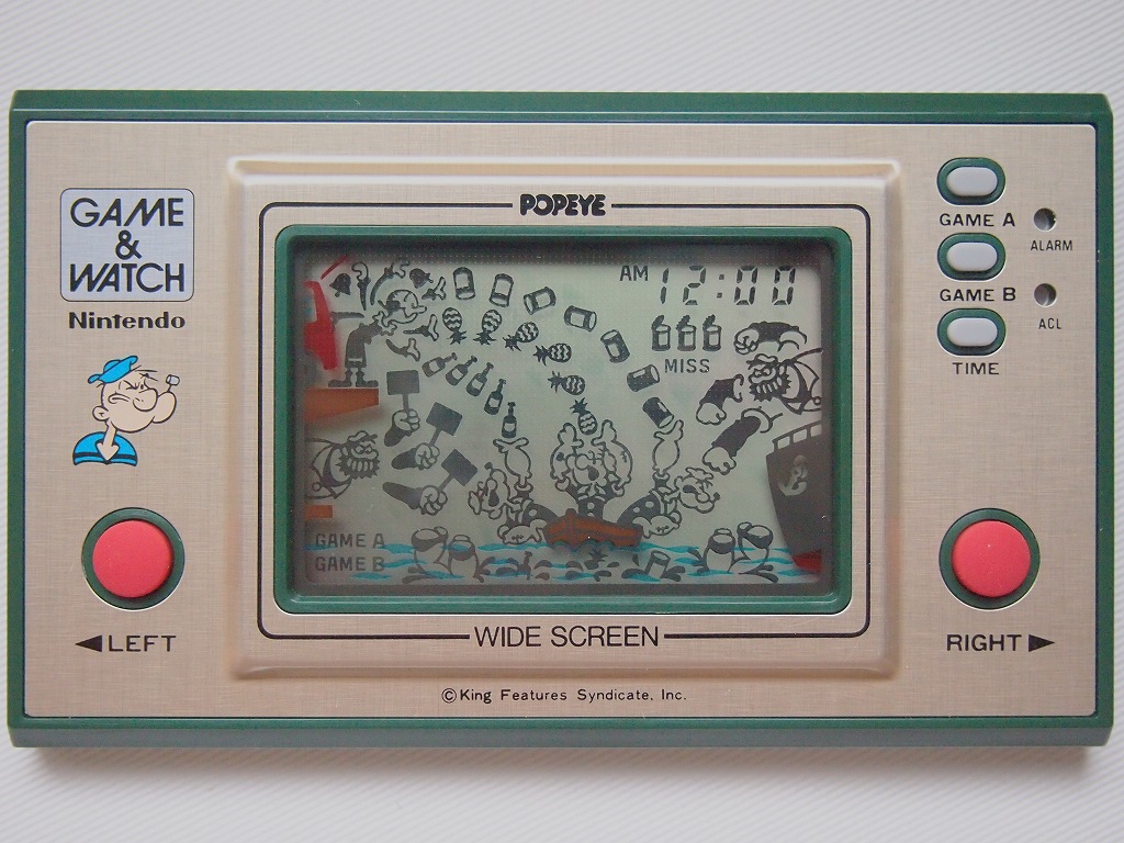 本館】 GAME&WATCH