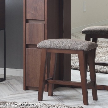 ドレッサースツール 椅子 専用スツール 軽量 姿見ドレッサー専用