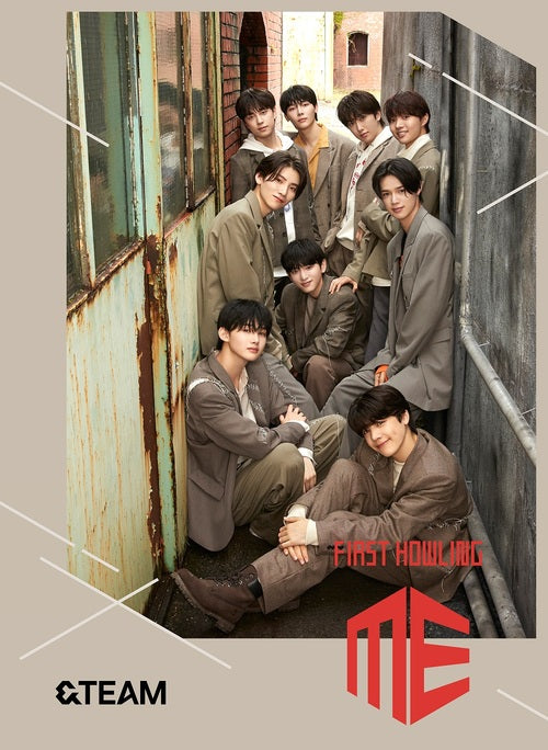 &TEAM (앤팀) JAPAN ALBUM - [First Howling : ME] (Limited Edition