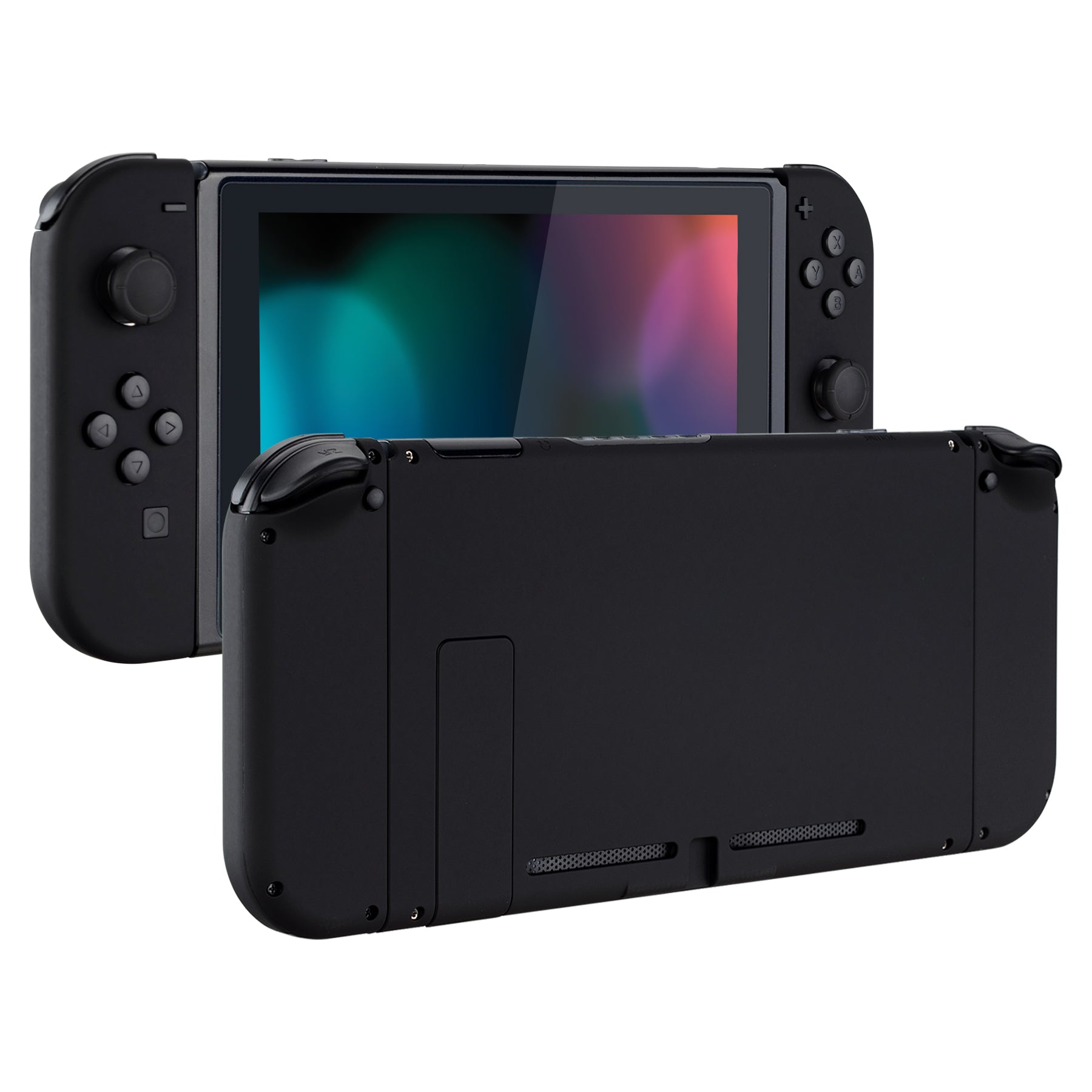 eXtremeRate Soft Touch Grip Back Plate for Nintendo Switch Console