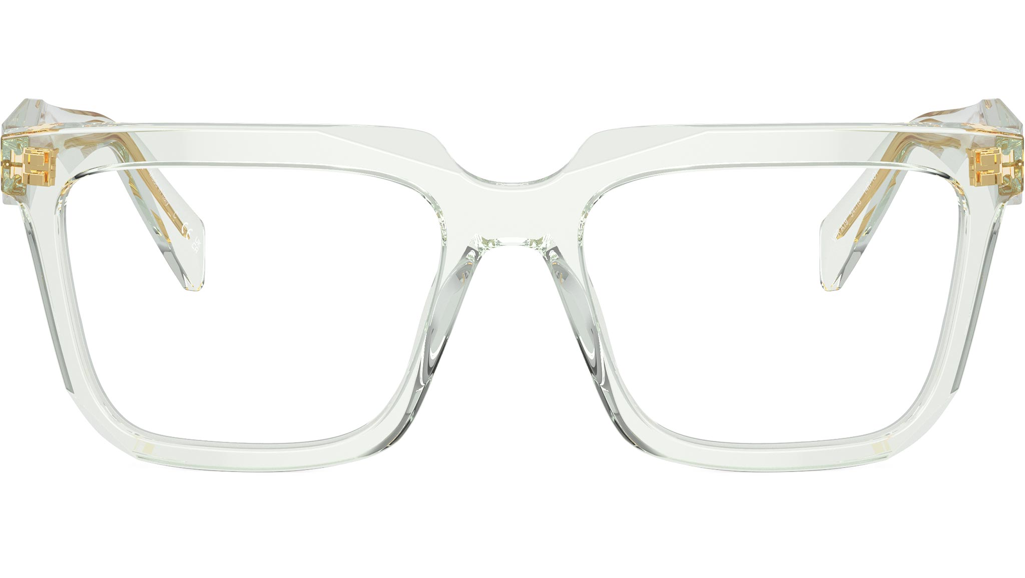 Prada PR A19V Eyeglasses 14R1O1 Mint - eye-oo.com