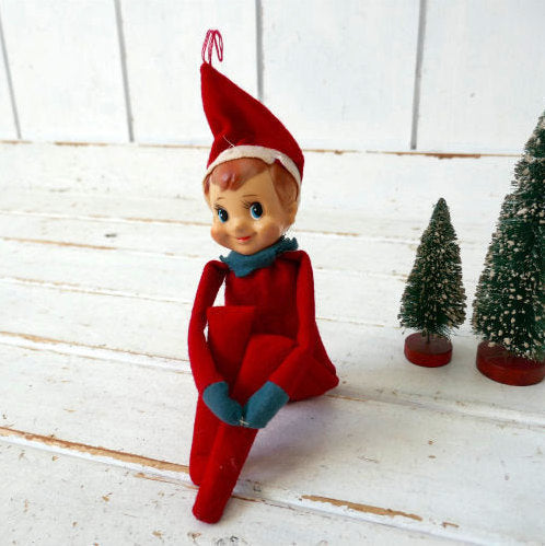 1940~1950s クリスマス エルフ 妖精 サンタクロース助手 ヴィンテージ