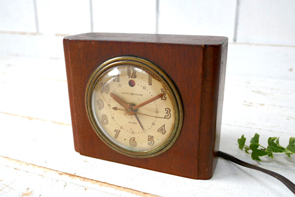GE ゼネラルエレクトリック 1940's 目覚まし時計 US ヴィンテージ 電気