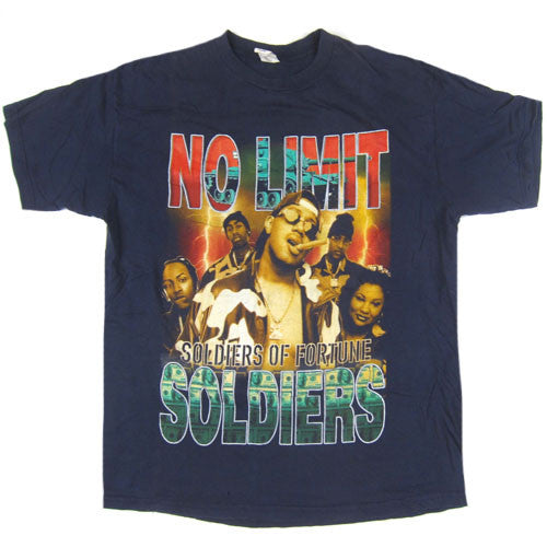 Vintage No Limit Soldiers Master P T-Shirt Silkk the Shocker C