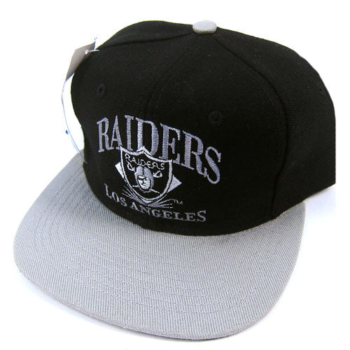 Vintage Los Angeles Raiders Snapback Hat NWT NWT NFL Football 90s