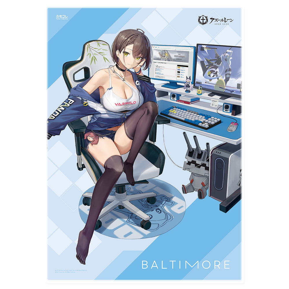 ふもコレ×アズールレーン 特大ブランケット ボルチモア｜ふもコレ(Fumo