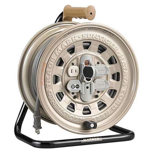 ハタヤ・サンタイガーリール 30m・GT-30－電動工具・電工ドラム