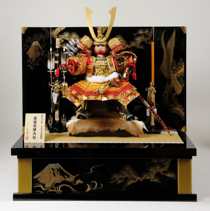 武者人形 紫蜂作 初陣