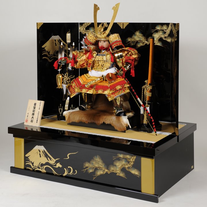 童宝初陣大将飾：秀重作｜人形の伏見屋