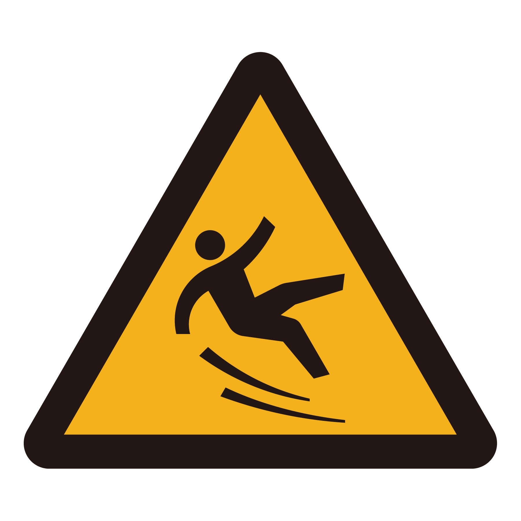 JIS警告標識ピクトサインステッカーW50 5枚セット CAV