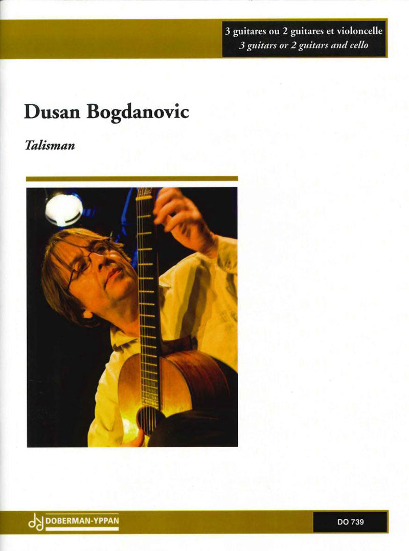 現代ギター | 【楽譜】ボグダノヴィチ：タリスマン（3Gまたは2G＆Vc）