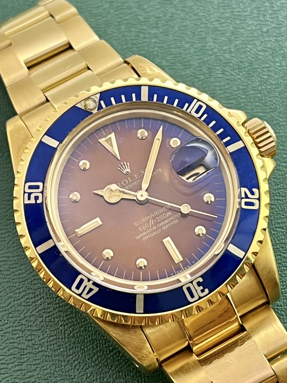 circa1973 Ref.1680/8 K18YG Tropical Brown Change Nipple(FUJITSUBO