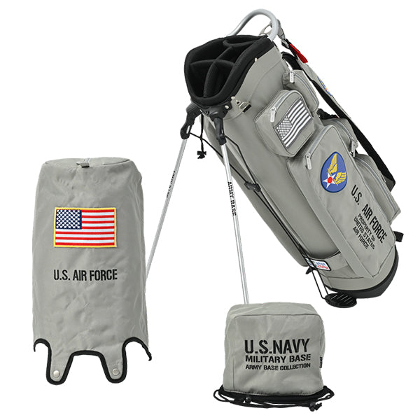 アーミーベースコレクション スタンドバッグ エアフォース グレー ABC