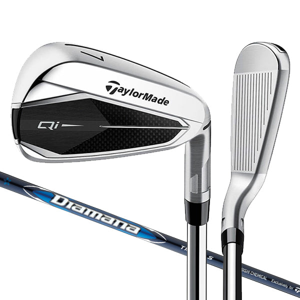 テーラーメイド Qi アイアンセット 5本組 6〜PW ディアマナ ブルー