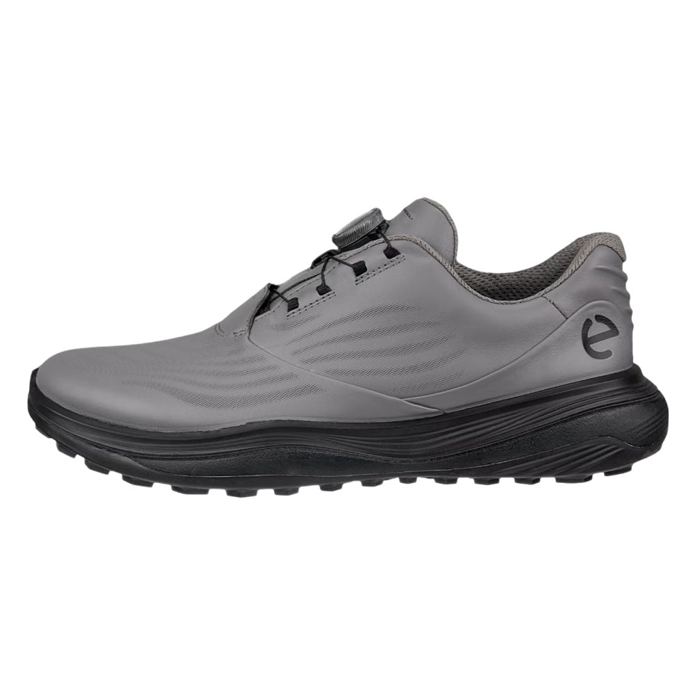 ECCO LT1 BOA Spikeless Golf Shoes Steel - 24 Men – Golfio