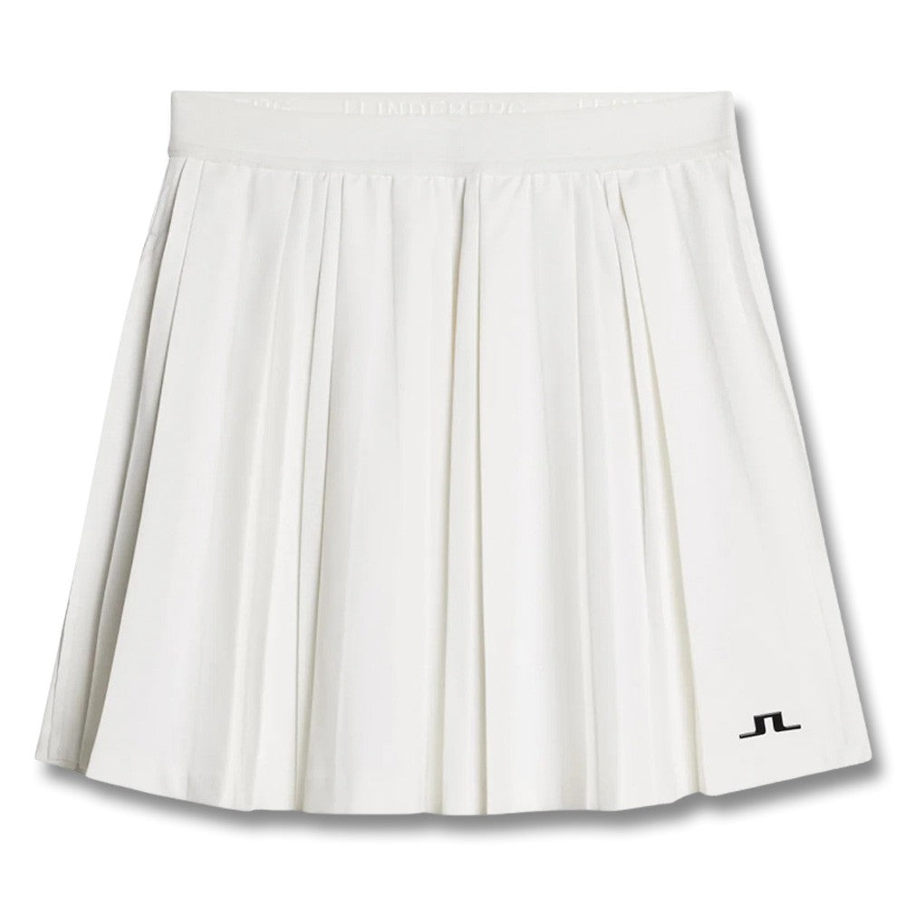 J.Lindeberg Cheryl Golf Skirt White - SH25 Women – Golfio