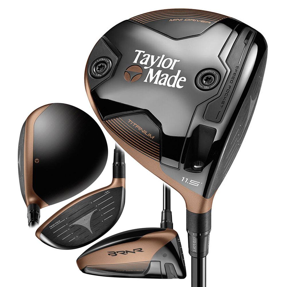 TaylorMade BRNR Mini Copper Driver 304cc - 24 Men – Golfio