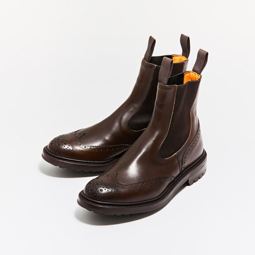 ブーツ | M2754 HENRY / ESPRESSO BURNISHED (COMMANDO SOLE) - Tricker's
