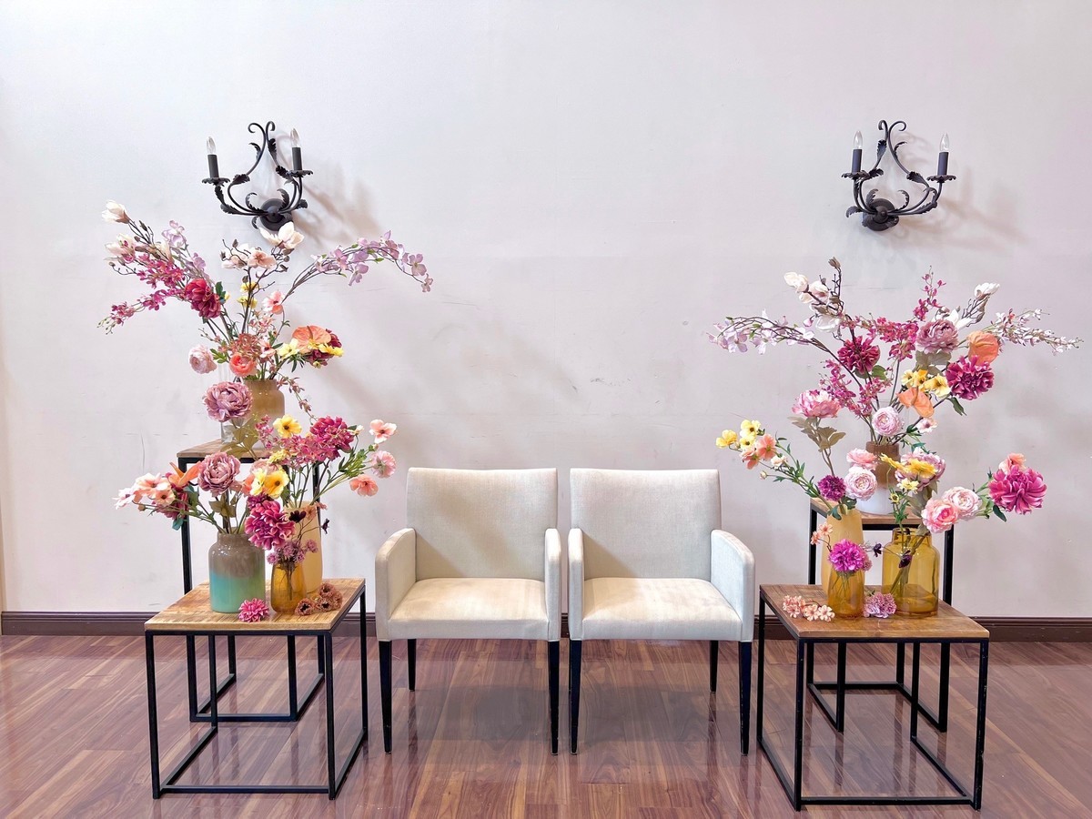 39,800円結婚式装花コスパがいい格安レンタル高砂装飾 - 結婚式の花の