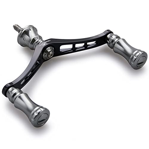 HEIGHTEN 92mm リール ハンドル 15mm ノブ 搭載 シマノ ダイワ 通用