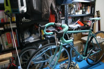 Bianchi – Pista ハンドル交換 – こなきのドンマイ！ブルベ🚴