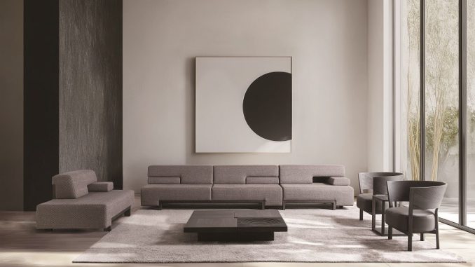 2026ソファ特集（4）】カンディハウス 「ATILLA LUX 消炭」 直線美と