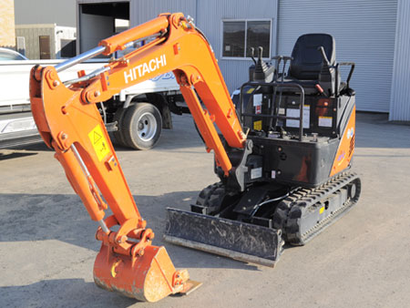 建設機械リース バックホー ZX17