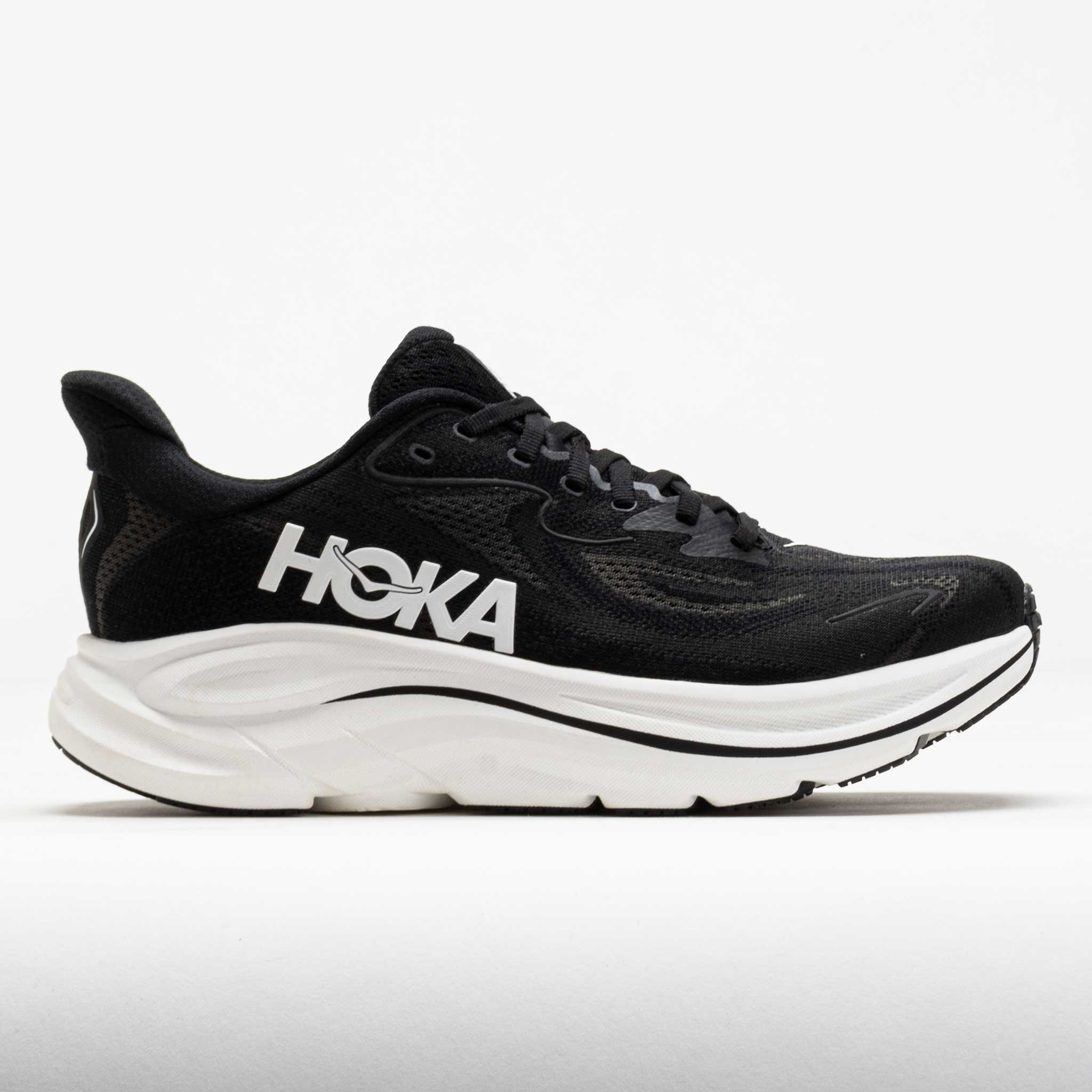 HOKA Clifton 10 Men's Black/White – Holabird Sports