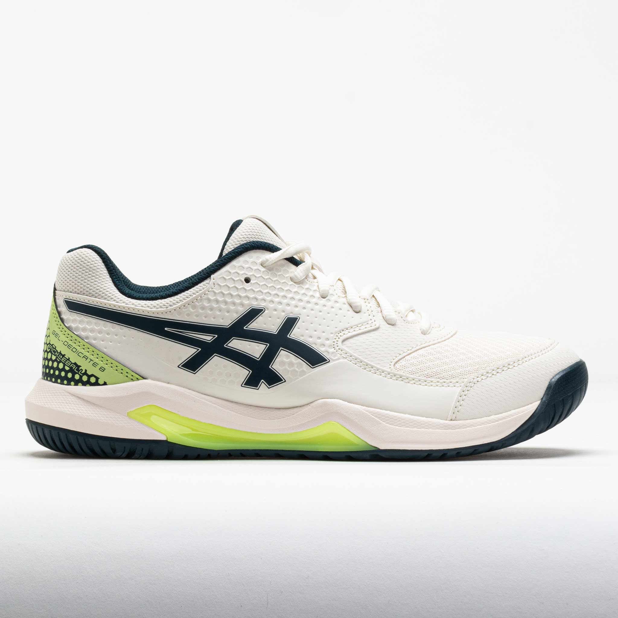 ASICS GEL-Dedicate 8 Men's Cream/Tranquil Teal – Holabird Sports