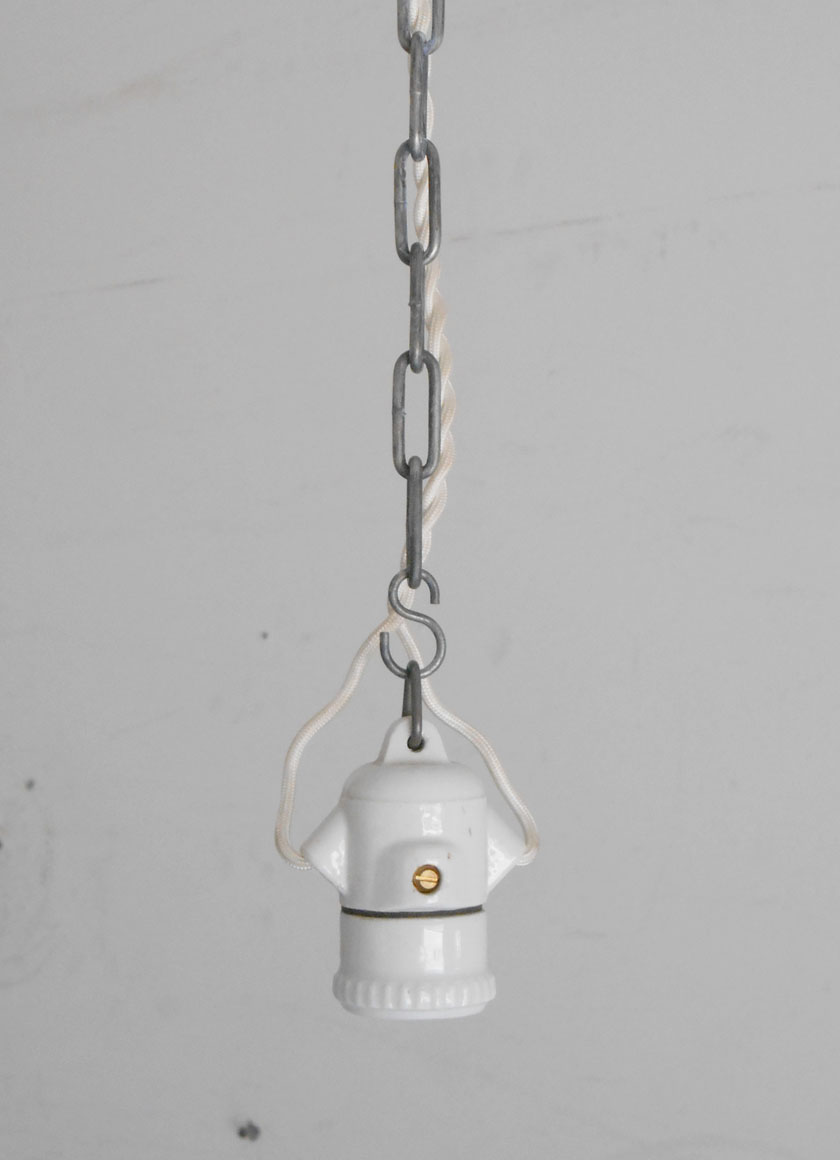 フランスアンティーク陶器ソケット(S1) | アンティーク・ブロカントを