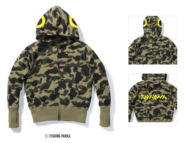 A Bathing Ape x DAIWA 