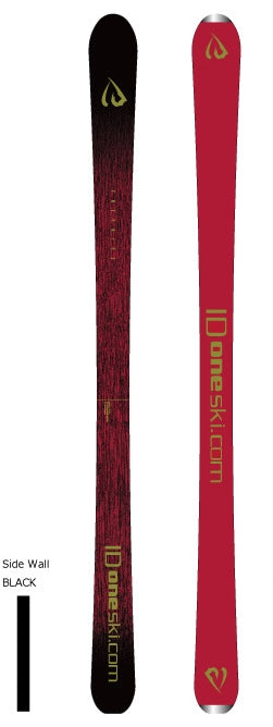 ID One USA Free Ride FRX Ski 160. 167, 175cm in black or white