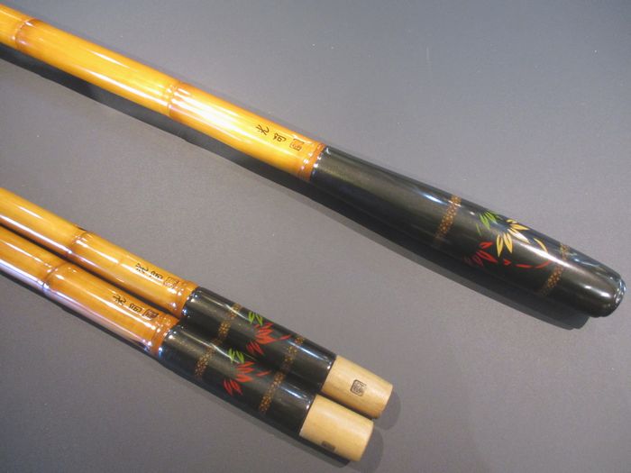 へら釣り 響、一本半竿掛　 一本玉柄セット 光司 <br/>一本半竿掛<br/>一本玉の柄セット | 埼玉県のへら竿師がいる