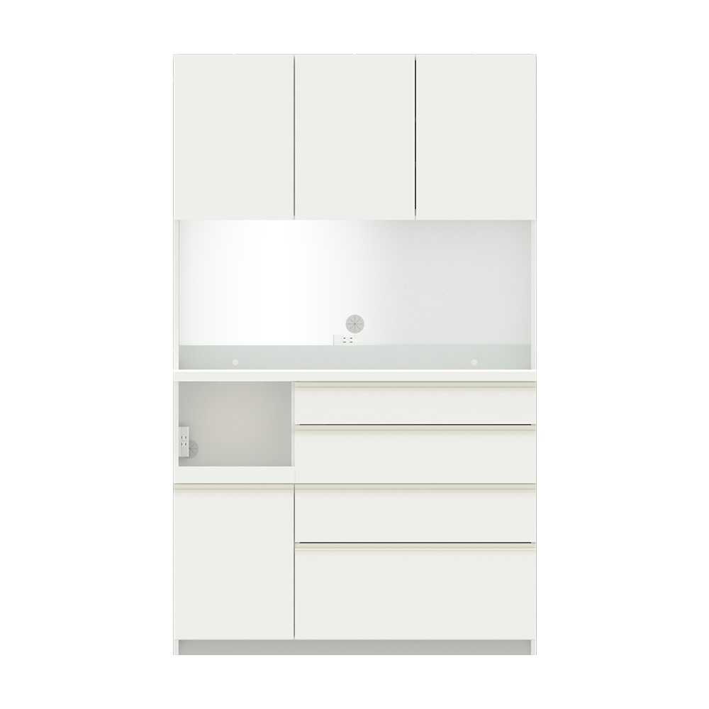 Pamouna（パモウナ）オープンボード「ECB-1200R」幅120cm 奥行50cm 高