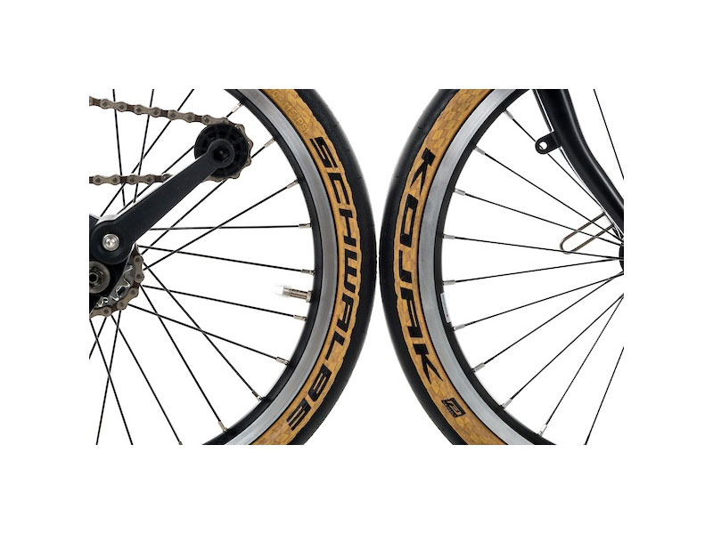 CYCLETECH-IKD : BROMPTON Kojak Folding Tan Wall Tyre 16 x 1 1/4