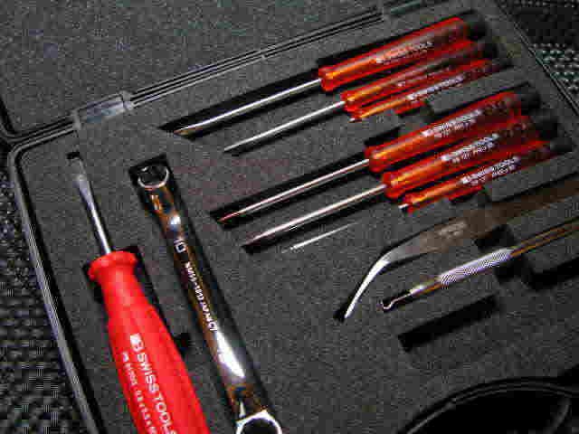 IOSプロフェッショナル・ツール・・・上質のリール整備工具セット