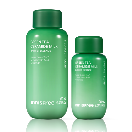 グリーンティー セラミド ミルク エッセンストナー デュオセット