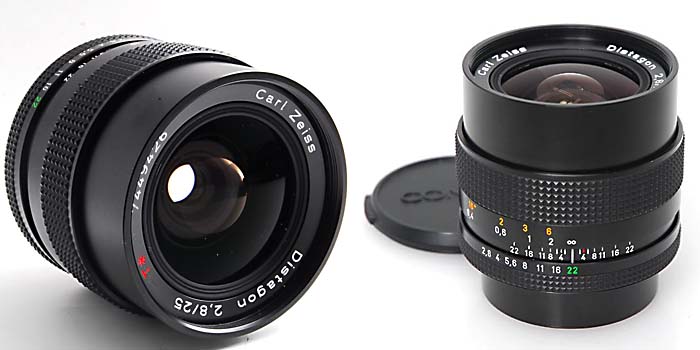 CarlZeiss Distagon 25mm F2.8 MMJ spec