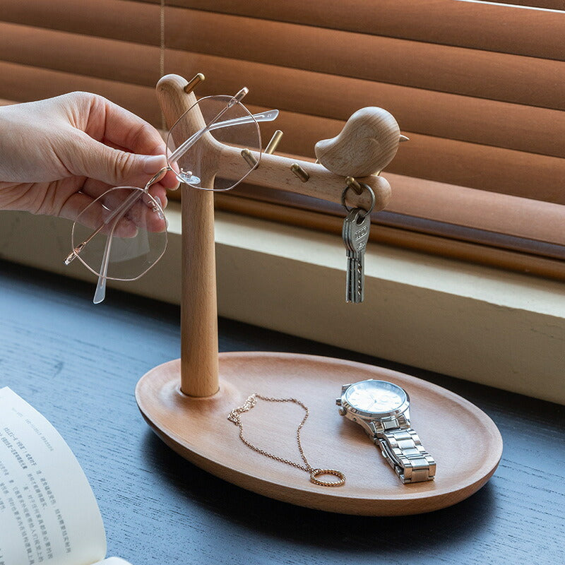 IwaiLoft 可愛いとり キースタンド アクセサリースタンド ック