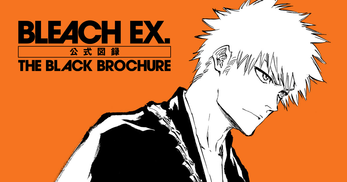 BLEACH EX. 公式図録 THE BLACK BROCHURE