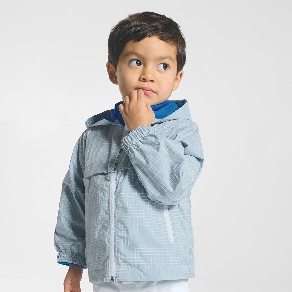 チェック柄ウィンドブレーカー | | Jacadi Paris＜ジャカディ＞日本