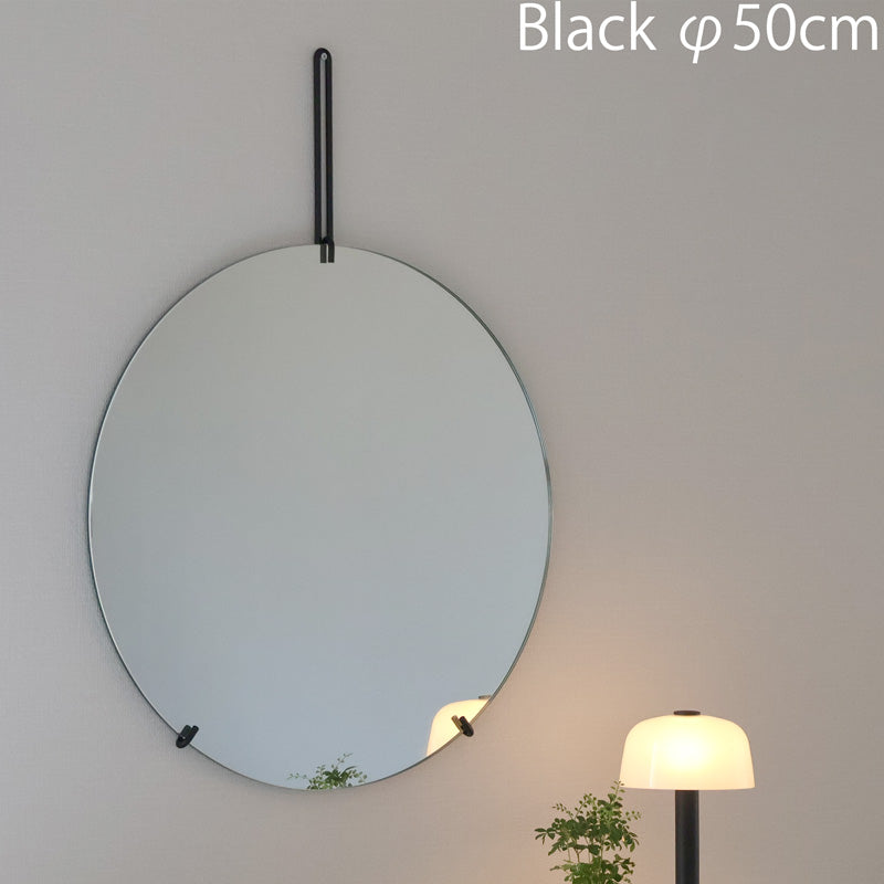 MOEBE ウォールミラー 50cm ブラック 通販 | FULLangle 公式