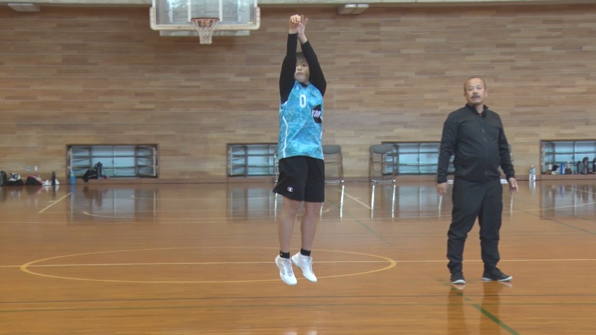 世界基準のワンハンドシュート ～キャッチ＆シュートの確率を上げる