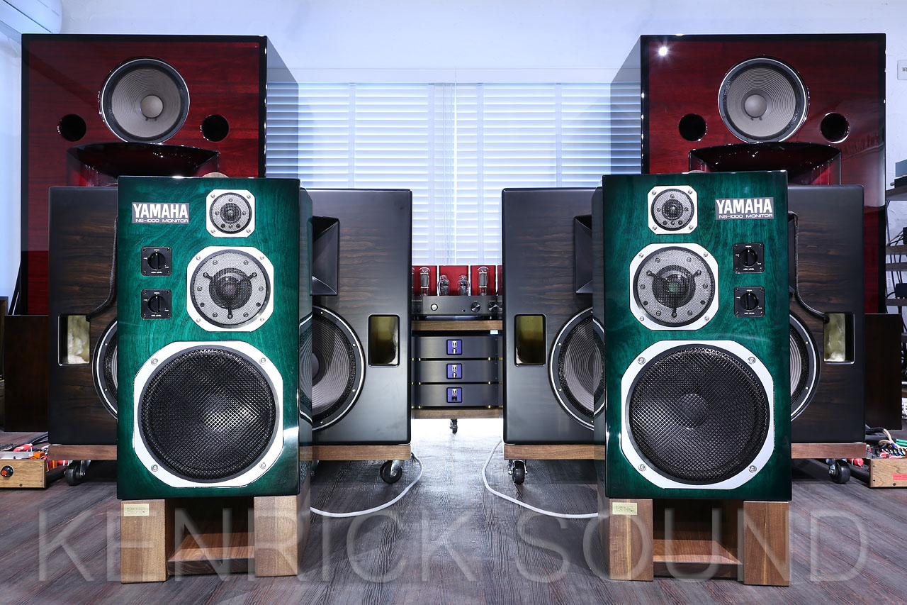 YAMAHA NS-1000M オーバーホール済 ビリジアン・サンバースト塗装